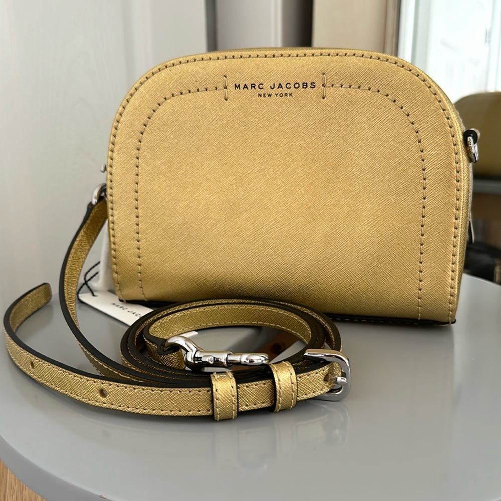 Marc Jacobs Gold Crossbody